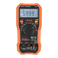 Digital Multimeter, 6000-Count TRMS DC/AC Voltmeter Current Tester, Professional