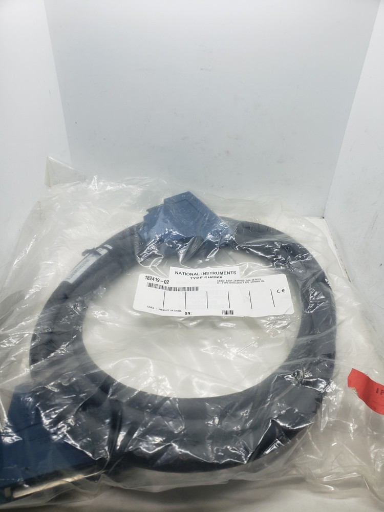 NATIONAL INSTRUMENTS 182419-02 CORDSET CABLE 2 METERS LONG, NIB