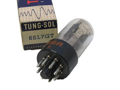 (NEW) TUNG-SOL 6SL7GT Electron / Vacuum Tube