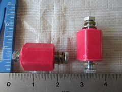 MBI ELECTRICAL PANEL STAND OFF INSULATOR ASSEMBLY LOT OF 12