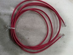 Belden MDE54CPRD010 Cat5e Patch Cable Red 10ft RJ45 Stranded Copper Data Network