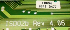 CRISPLANT TILT TRAY SORTER CONTROLLER CIRCUIT BOARD W/ BRACKET, S2000, 281B608