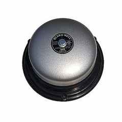 SUNS CB-4-24 Gray 24V Alarm Bell 4 Inch 24 Volt DC (4″ in 24 VDC)