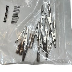 Mueller Electric Alligator Clips (10 Pack, Nickel Plated)