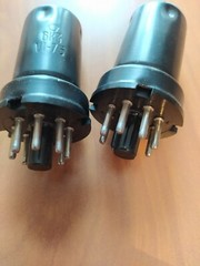 2pcs 6K3 RUSSIAN VACUUM PENTODE TUBE NOS = 6SK7 = 6K17B USSR 1975