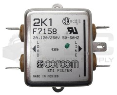 CORCOM 2K1 F7158 POWER LINE FILTER
