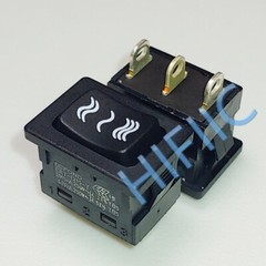 1/5PCS DEFOND CRT-1215-Y Rocker Switch 3 Pins 3 Positions 15A 125VAC 7.5A 250VAC