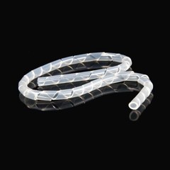 Silicone Spiral Wrap Cable Binding Tidy Leads on TV / PC / CCTV Wires Sleeving