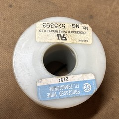 Consolidated Electronic Wire 822-0 Spool. NOS still In wrapped In plastic.