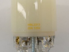 Hubbell HBL2313 Connector, 20A, 125V – NEW Surplus!