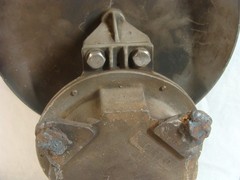 Vintage Henschel Co Electric Fire Alarm Bell Used