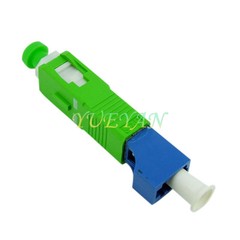 SC APC Male to LC PC Female Fiber Optic Hybrid Optical Adaptor