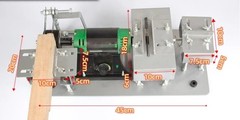 Multi-function Table Saw, Riveting Machine, Cutting Machine and Slotting Machine