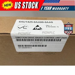 New Siemens 6AU1425-0AA00-0AA0 SIMOTION DRIVE-BASED CONTROL 6AU1 425-0AA00-0AA0