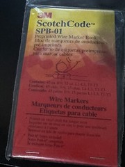 3M SPB-01 SCOTCH CODE 45 EA 0-9, 15 EA L1-L3, T1-T3