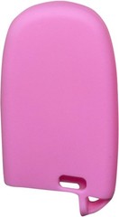 5-Button Key Fob Case Cover in Pink, Compatible with Multiple Mode Model: Pink