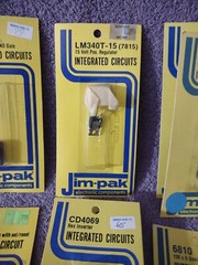 Lot of 12 Jim-pak Integrated Circuits – Assortment of Different Circuits