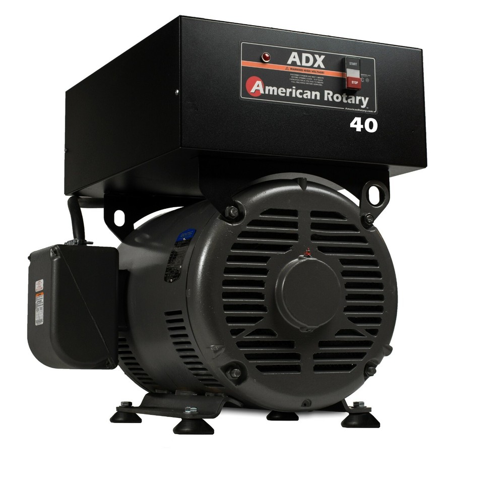Phase Converter Extreme Duty ADX40F 40 HP Floor Digital Smart Series USA Made