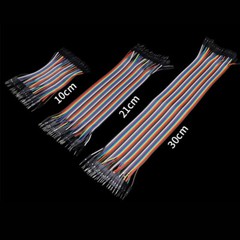 40P Dupont wire 10CM-30CM Cables Line Jumper Connector F-F/M-M/Male to Female