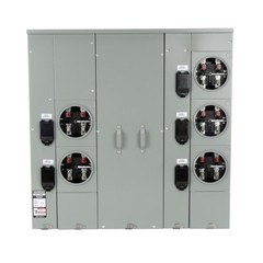 Siemens WP4511rj 400 Amp 1-Phase Underground Ringless Style Meter Center