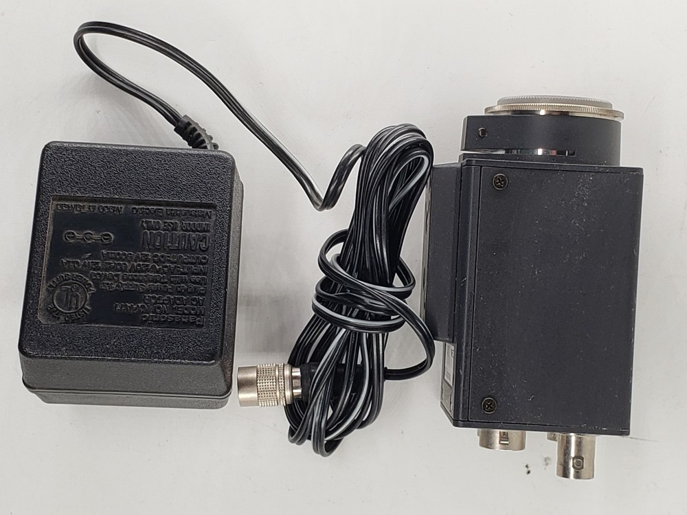 NEC TI-124B TI123B Industrial CCD Camera w/ Power Supply