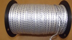 1/4″ x 1000′ 400# tensile polyester detectable pull tape, mule tape, webbing