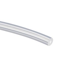 Silicone Tube 1.6mm ID x 4.8mm OD 3.28ft 1m Flexible Silicon Rubber Transparent