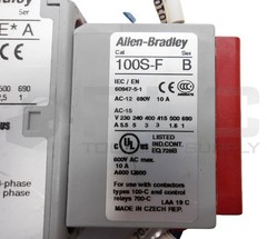 ALLEN BRADLEY 700S-CF620EJC /A SAFETY RELAY W/ 700-CF310E* /A W/ 100S-F /B