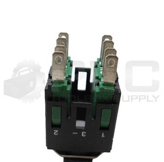 NEW TELEMECANIQUE ZB6-Y009 SWITCH BODY W/ (2) ZB6-E1B CONTACT BLOCKS
