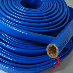 4mm-130mm Silicone Coated Fibreglass Fire Sleeving Protective Heat Shield Sleeve
