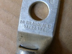 Burndy Yal26t38 Compression Lug Black 13 0.39″ Hole