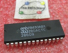 Z8430AB1 SGS Z80A-CTC Clock IC 28 Pin DIP Plastic – Used Qty 1