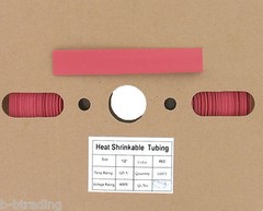 1/2″ ID Red Heat Shrink 100 Ft