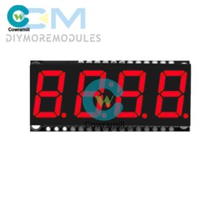 0.56-inch 4-bit 7 Segment LED Display Module Clock Module HT16K33 Driver I2C