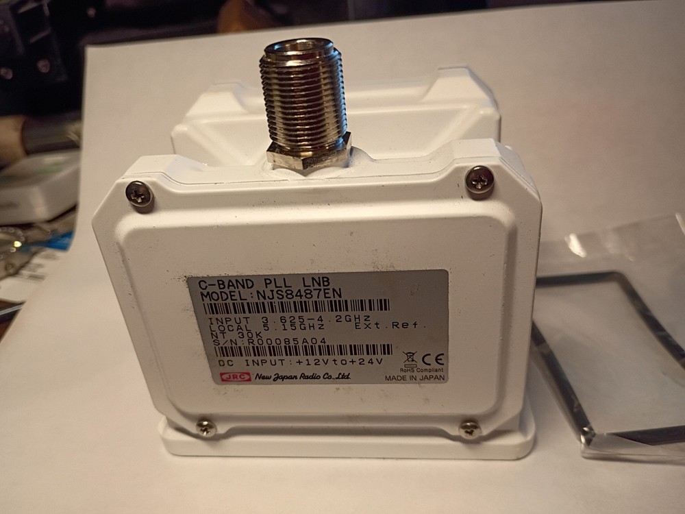 New Japan Radio NJS8487EN Palapa PLL LNB C-Band