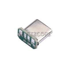 10PCS USB-C Male Head 5V 16pin USB Type-C Vertical Port Connector Jack Board-