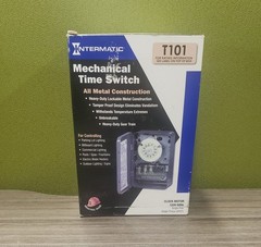 NEW Intermatic T101 24-Hour Dial Time Switch Single Pole Throw All Metal HD