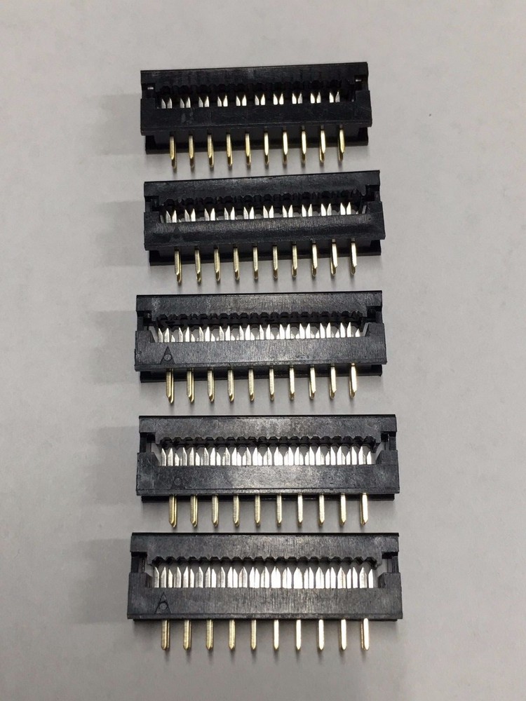 IDC Connector 2.54mm pitch 20 pins Ribbon Connectors 20 PIN 5set male