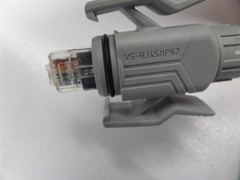 Lot of 2 – Phoenix Contact VS-RJ45/IP67 Connector Cable