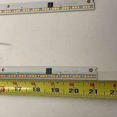 Lot of 2 AcuityBrands 401-00886-001 Rev A LED Light 3500K Strips 21 1/8”