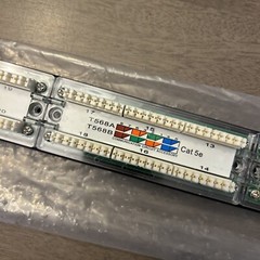 Black Box JPM902A-R2 GigaBase CAT5e Patch Panel – 24 Port
