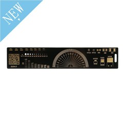 20cm Multifunctional PCB Ruler Measuring Tool for Resistor Capacitor Chip IC SMD