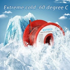 BNTECHGO 22 Gauge Flexible 2 Conductor Parallel Silicone Wire Spool Red Black Hi