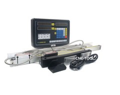 2 Axis DRO Digital Readout for Milling Lathe EDM Machine w/ 2x Linear Scale New
