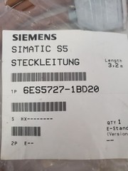SIEMENS 6ES5727-1BD20 CABLE INDUSTRIAL COMPUTER CABLE 3.2 METERS LONG, NIB