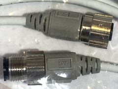“FACTORY SEALED” SMC AWM E66085-H 2851 Flow Switch Connector Cable 80°c “JAPAN”