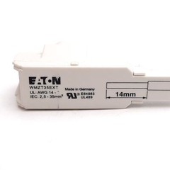 Eaton WMZT35EXT Busbar Wiring Lug, For Eaton WMZT Busbars, 2-14AWG, 480VAC 96VDC