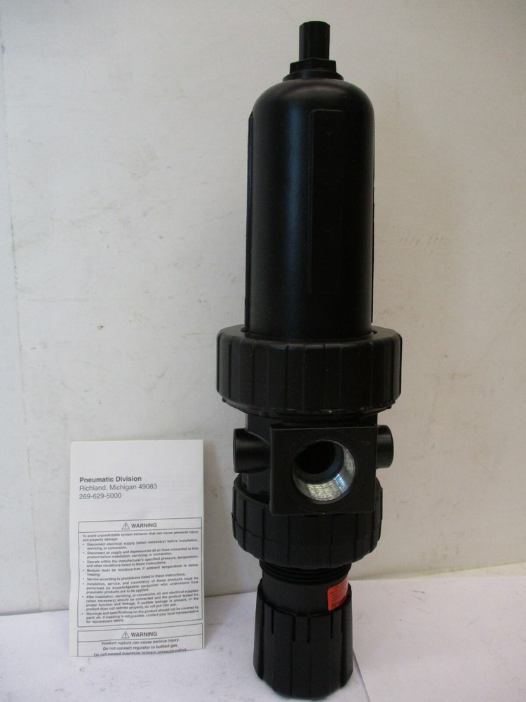 Parker Filter/Regulator #07E47A11AC P Max 250PSI Temp Max 175°F 80°C A896AES