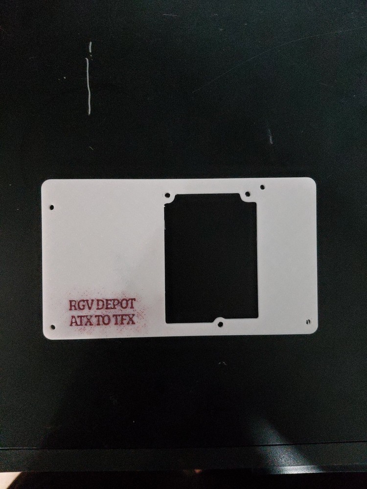 computer case power adapter board ATX to TFX 3mm thick With Screws