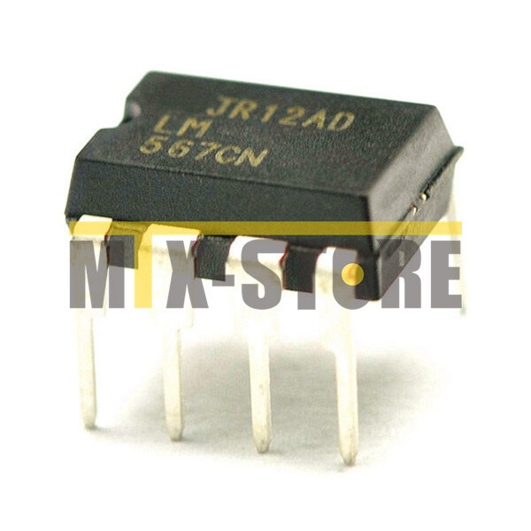 20 PCS LM567CN DIP-8 LM567 Tone Decoder NEW